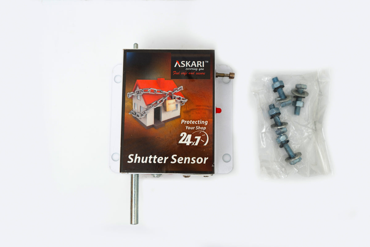 Shop Security Combo (RF GSM Shutter Siren Panel + Shutter Sensor ...