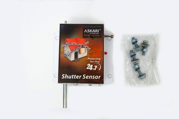 Shop Security Combo (RF GSM Shutter Siren Panel + Shutter Sensor)